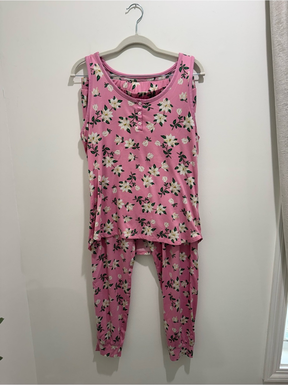 Draper James Pink Floral Pajama‎ Set Size Small